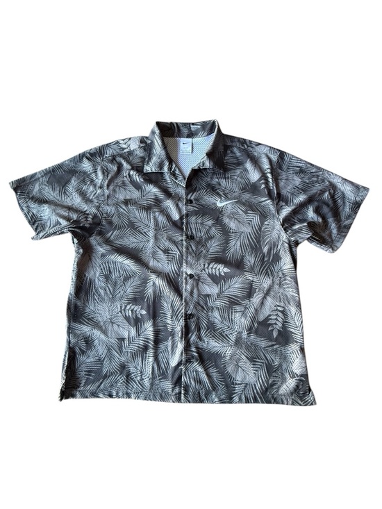 Nike Other - Nike Short Sleeve Button-Up Shirt Floral Print, Men’s XL